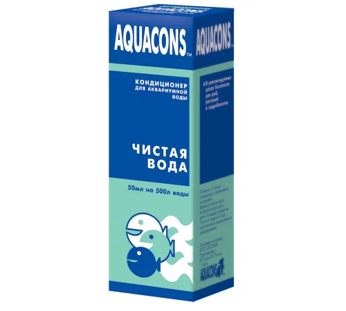 Зоомир Aquacons кондиционер Чистая вода, 50 мл