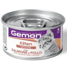 Gemon Kitten Mousse (Лосось и курицей), 85 г