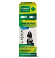 Pchelodar АНТИ-ТИКС капли на холку для собак средних пород, 1 пипетка