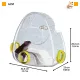 Ferplast Спортзал GYM для хомяка, 32,3 х 23 х 26,3 см
