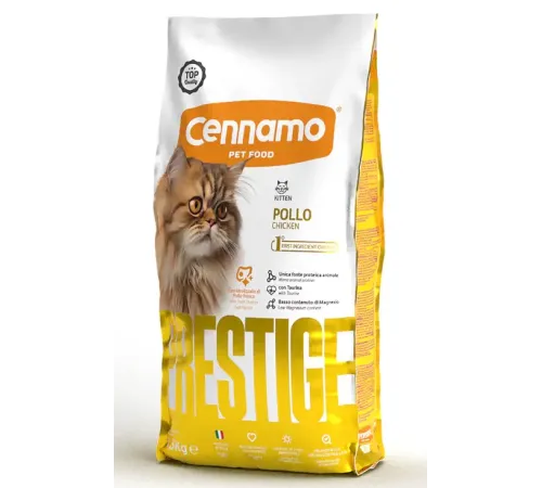 Cennamo Prestige Kitten (Курица), 1,5 кг