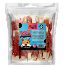 Bubu Pets Рыбные полосы с уткой, 500 г