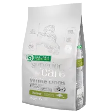 Nature's Protection SC White Dogs Grain Free Junior Small Breeds (Белая рыба), 1,5 кг