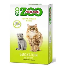 ЭКО ZOOЛЕКАРЬ БИОкапли  для кошек 1 флакон