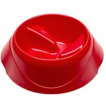 Ferplast Миска для животных Magnus Slow, красная, 1 л