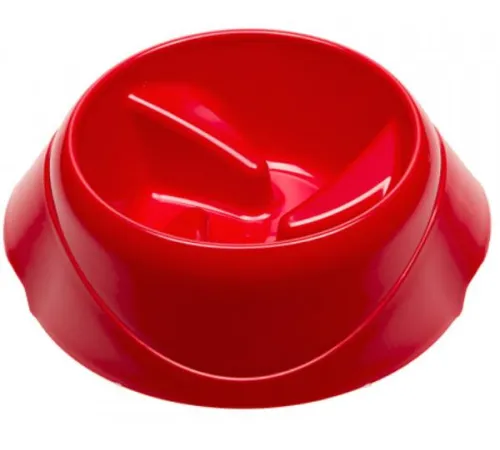 Ferplast Миска для животных Magnus Slow, красная, 1 л