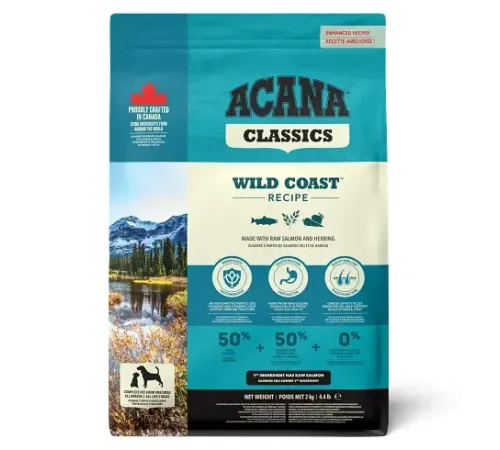 ACANA Classics Wild Coast (Лосось, сельдь), 2 кг