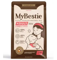 MyBestie Adult Dog (Ягненок, рис), 800 г