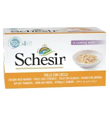 Schesir Chicken Pumpkin Box (Курица с тыквой), 50 г х 6 шт
