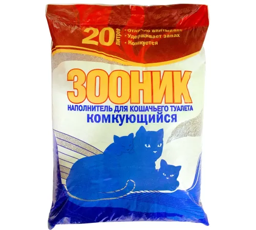 Зооник Наполнитель комкующийся, 20 л