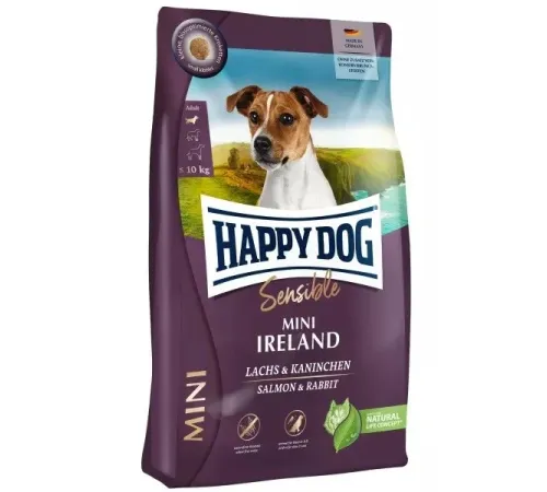 Happy Dog Sensible Mini Ireland (Лосось, кролик), 4 кг
