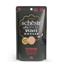 Schesir After Dark Velvet Mousse (Курица, говядина), 80 г