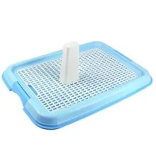 Pets Family Туалет для собак (со столбиком), 50х37х4 см