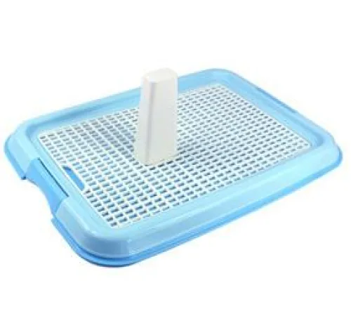 Pets Family Туалет для собак (со столбиком), 50х37х4 см