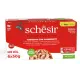 Schesir C&B Adult Cat Box (Тунец, креветки в желе), 50 г х 6 шт
