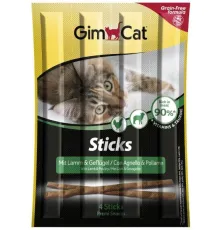 GimCat Палочки с ягненком и птицей, 4 шт/уп.