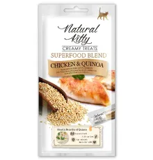 Natural Kitty Superfood Blend Крем-суп (Курица и киноа), 12 г х 4 шт (упаковка)
