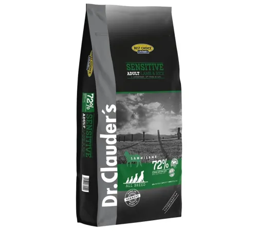 Dr. Clauder's Best Choice Adult Dog (Ягненок и рис), 12,5 кг
