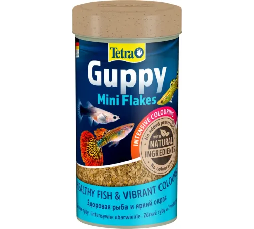Tetra Корм Guppy Mini Flakes, 100 мл