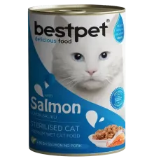 Bestpet Sterilised Cat (Лосось в соусе), 400 г