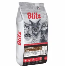 Blitz Classic Breeders Adult Cat (Курица), 10 кг