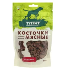 ТИТБИТ Косточки мясные с говядиной, 145 г