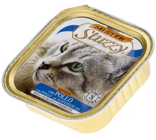 Mister Stuzzy Cat Консервы для котят (курица), 100 г