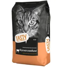 Tasty для взрослых кошек (Говядина), 350 г