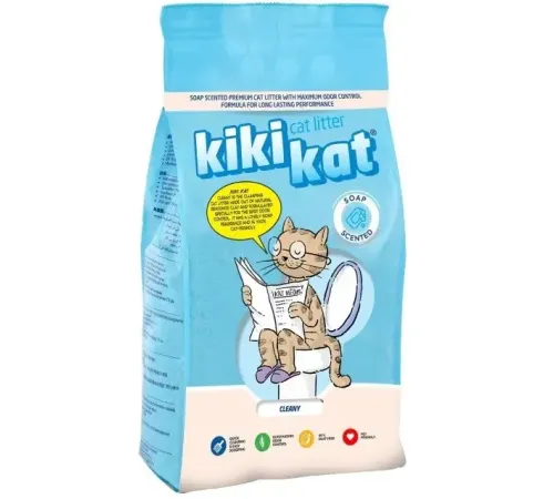 KiKiKat Наполнитель Клини, 5 л