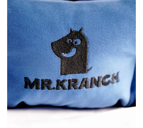 Mr.Kranch Лежанка круглая Синяя, 50х40х20 см