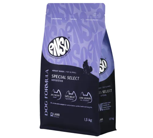 ENSO Dog Formula Special select Adult Small Breed (Ягненок), 400 г