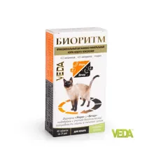 VEDA Биоритм для кошек с кроликом 48 таб