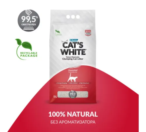 Cat's White Natural, 5 л