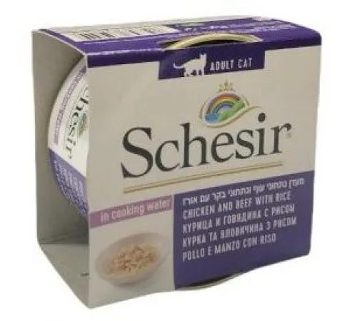 Schesir Chicken Fillets & Beef Fillets (Цыпленок, говядина) 85 г х 10 шт