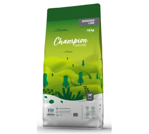 Craftia Champion Nature Super Starter Mini (Ягненок с бурым рисом), 18 кг