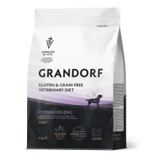 Grandorf Vet Dog Hypoallergenic (Кролик), 3 кг