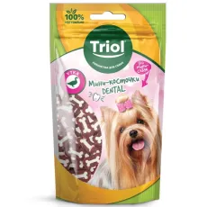 Triol Мини-косточки DENTAL из утки для мини-собак, 50 г