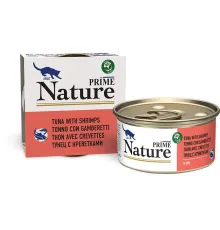 Prime Nature Консервы (Тунец с креветками в желе) для кошек, 85 г