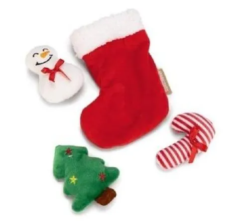 Beeztees Игрушка Чулок рождественский красный, 7 см