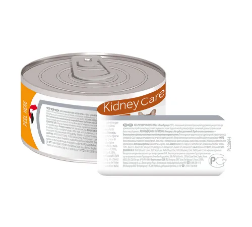 Hill's Prescription Diet k/d Kidney Care для кошек с курицей, 156 г
