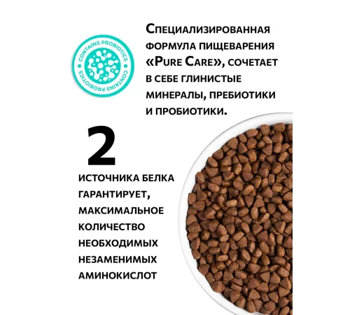 AMBROSIA Sterilized Cat (Утка, индейка), 1,5 кг