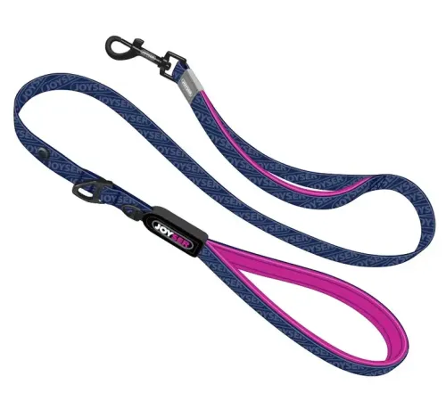 Joyser Поводок Walk Base Leash S, синий с розовым