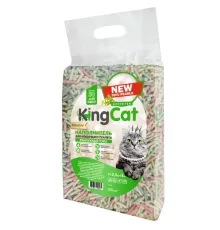 KingCat Наполнитель Жемчужный Тофу (Зеленый чай), 2,5кг/6л