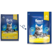 Брит Премиум Cat Adult (Лосось), 400 г