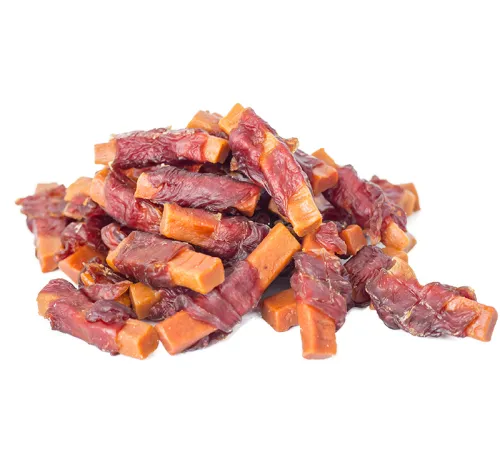 GreenQZin Чутье (Сушеное утиное мясо на ломтике тыквы), 750 г