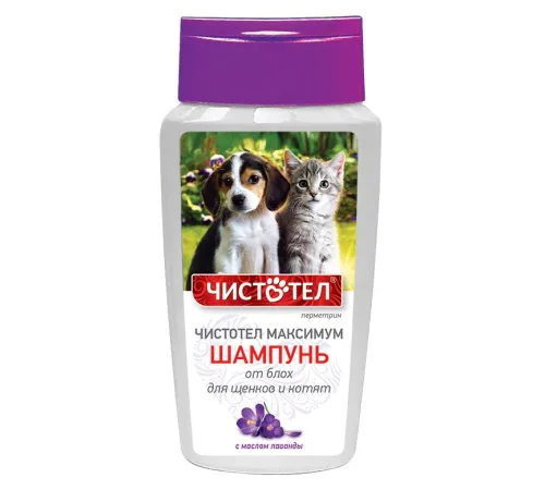 Чистотел Максимум Шампунь для щенков и котят, 180 мл