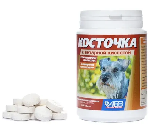 Агроветзащита Косточка с янтарной кислотой 100 таб