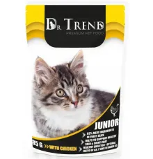 Dr.Trend Консервы для котят (Курица), 85 г