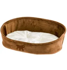 Ferplast Лежанка LASKA, коричневая 45, 45х36х16 см