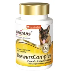 Neoterica Unitabs BrewersComplex для кожи и шерсти, 200 таб